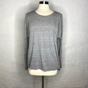 Madewell tee long sleeve gray size L